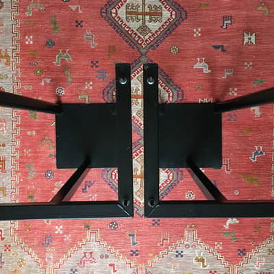 Vintage Target Audio Products Audiophile Speaker Stands 1980s - Black image 6