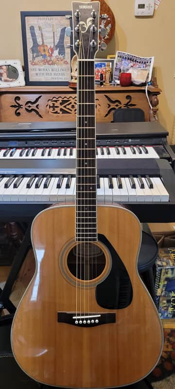 Yamaha FG-432S Solid-Top Dreadnought Acoustic Guitar | Reverb