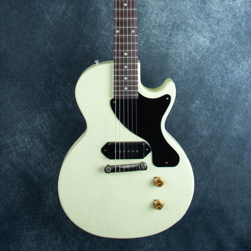 Gibson Custom Shop Murphy Lab 1957 Les Paul Junior Reissue TV White Ultra Light Aged image 1