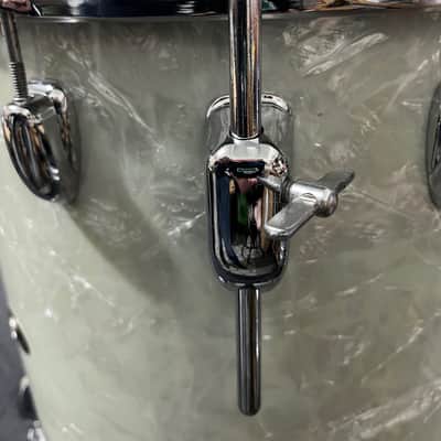 Slingerland Gene Krupa Mid 60s 3 Piece Drum Set - White Marine Pearl image 10