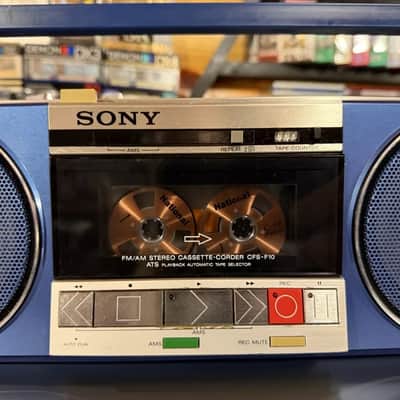 Sony CFS-F10 Rare Vintage MINT Cassette Boombox Tested Portable Warranty Japan image 17