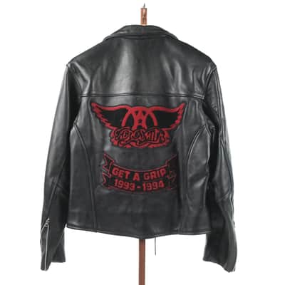 Vanson Aerosmith Get a Grip Leather 1993 - 1994 Jacket Owned by Gilby Clarke image 3