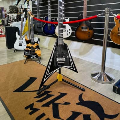 ESP Edwards E-AL-166 Blacky, Alexi Laiho signature, Satin Black