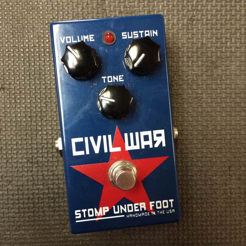 Stomp Music City Cream | Pedal Fuzz Unrest Civil Foot Under Stomp ファズ (muff) War Civil Foot Under ギター