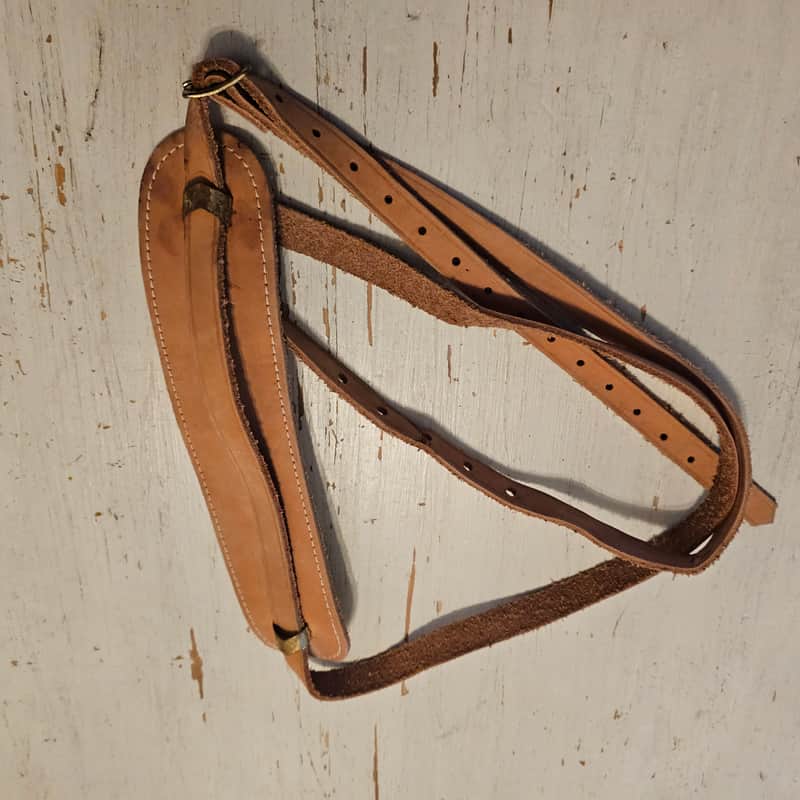 Gibson Acoustic Leather Vintage Guitar Strap image 1