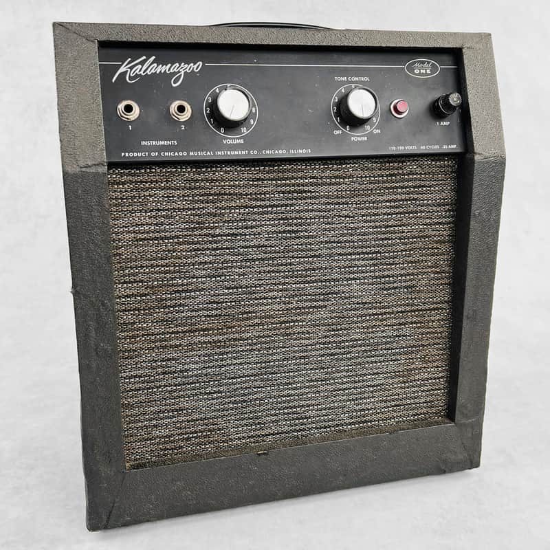 Kalamazoo Model One 1x10" Combo Amplifier 1960s - Black image 1