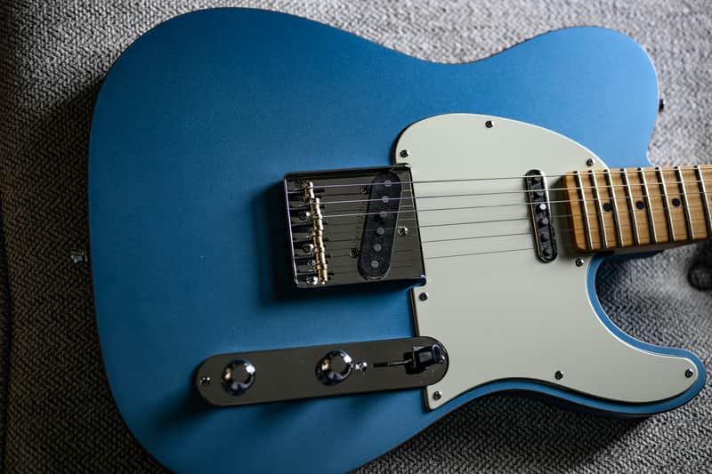 G&L ASAT Classic Alnico Lake Placid Blue with Duncan Pickups w/Gig Bag image 1