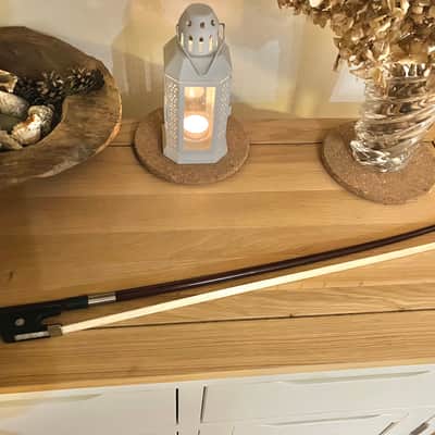 Double Bass French Bow - Brazilwood - ideal Student Bow image 2