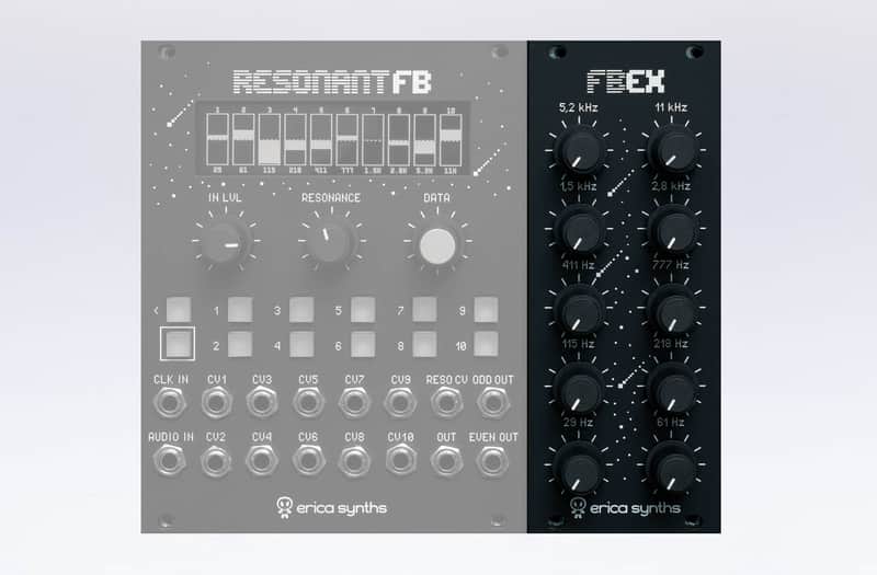 ERICA SYNTHS GRAPHIC RESONANT FILTERBANK FB EXPANDER : BRAND NEW :  [DETROIT MODULAR] image 1