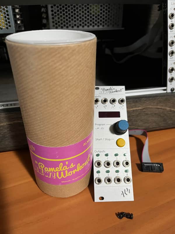 ALM/Busy Circuits ALM017 Pamela's NEW Workout Master Clock & Modulator Eurorack Synth Module 2017 - Present - Silver