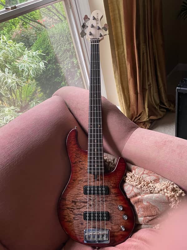 D. Lakin 55-22P Deluxe 2022 Charcoal Cherryburst image 1