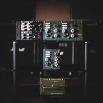 BAE 1073D Deluxe 500 Series Mic Pre / EQ Module 2010s - Blue Unit 3of3 image 2
