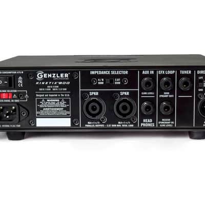 World wide Free Shipping! Mint Genzler Kinetix 800 Watt bass guitar amplifier tube analog preamp class D power image 4