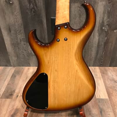 Rick Turner Renaissance Electroline 1 Fretless Bass 1996 Sunburst image 12