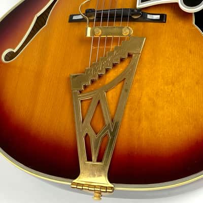 D'Angelico New Yorker @1949 W OHSC and De Armond PU image 2