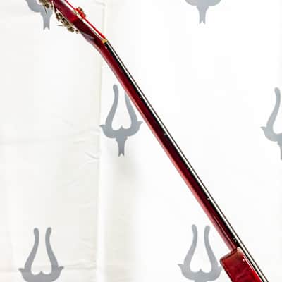 1981 Washburn SB40, SB-40 Bass Wine Red Neckthrough image 12