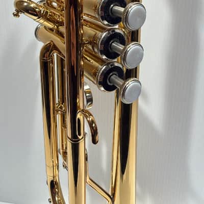 Yamaha YTR-2330 Standard Trumpet 2010s - Lacquered Brass image 2