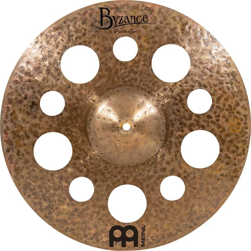 Meinl 18" Byzance Dark Trash Crash Cymbal image 1
