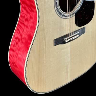 Martin Custom Shop Dread Slope Shoulder 28 Style Adirondack/ Quilted Maple w/case 2981104 image 6