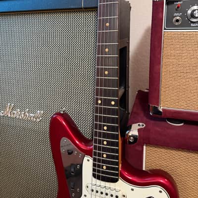 Fender Jaguar 1963 - Candy Apple Red with Matching Headstock [DEMO VIDEO] image 8