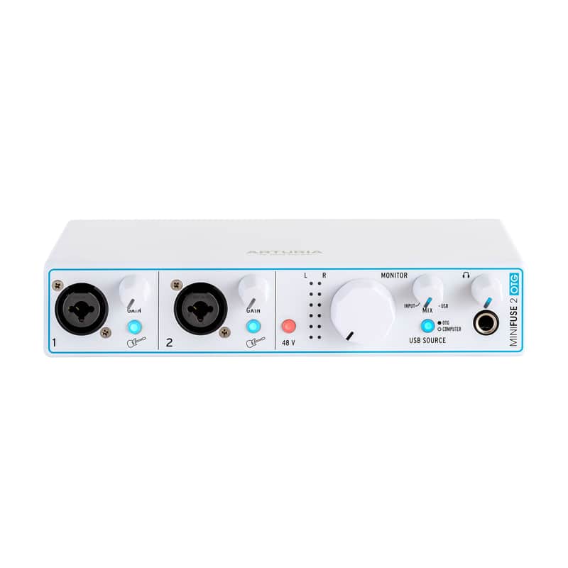 Arturia Minifuse 2 OTG Dual Portable USB Audio Interface image 1