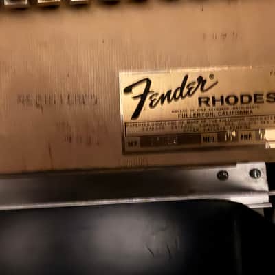 1974 Fender Rhodes Suitcase 88-Key Electric Piano-Pristine Condition image 3
