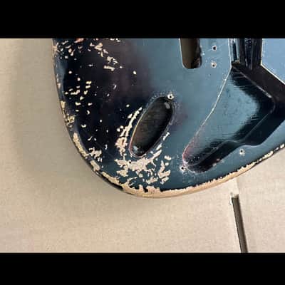 MJT Stratocaster 2020s - Black over Sunburst image 4