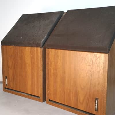 Bose 2.2 Bookshelf Speakers Pair Vintage HiFi Stereo Home Audio Walnut image 2