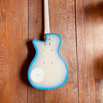 Danelectro 56 U-2 Reissue Aqua Burst '90s made in Korea image 4