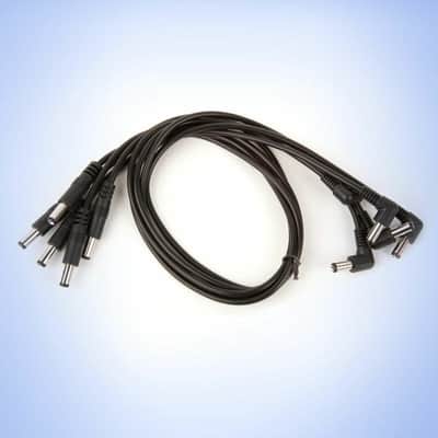 Strymon DC Power Cables: Straight to Right Angle 18" (5 pack) [Three Wave Music] image 2