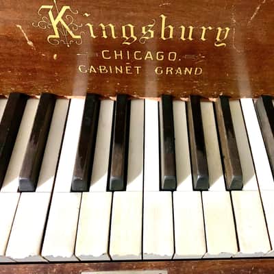 Kingsbury Chicago Cabinet Grand Piano image 5