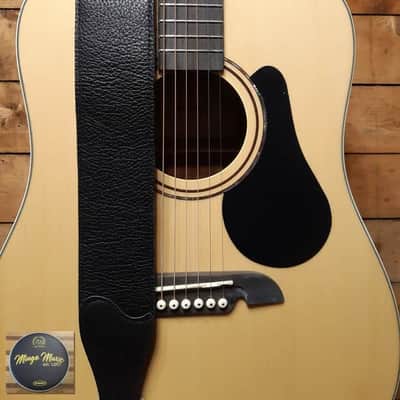 Levy's Ultra soft leather Classic Series Guitar Strap – M26BL-BLK black. image 1
