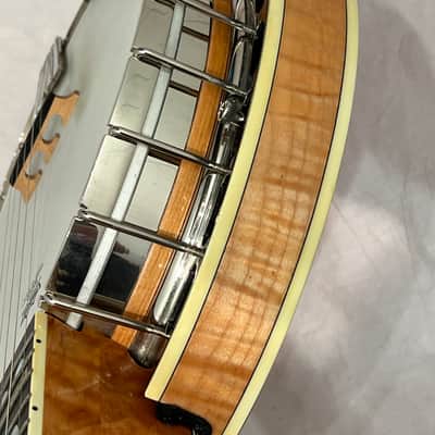 Gold Tone OB-250LE Orange Blossom Resonator Banjo 2006 Natural Flamed Maple w Case image 14