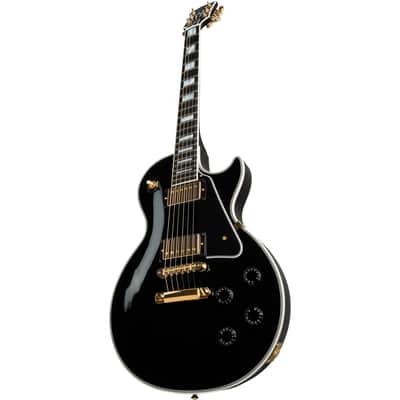 Gibson Les Paul Custom Electric Guitar w/ Ebony Fingerboard - Ebony image 5