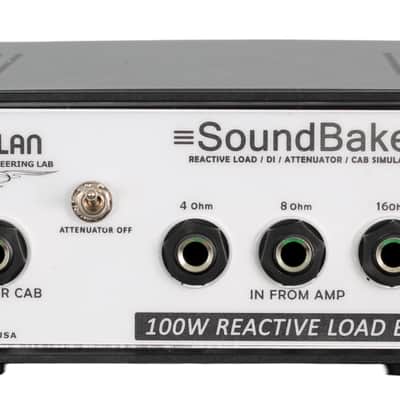 100W Multi-Impedance (4Ω / 8Ω / 16Ω) Reactive Attenuator, Load Box & DI image 2