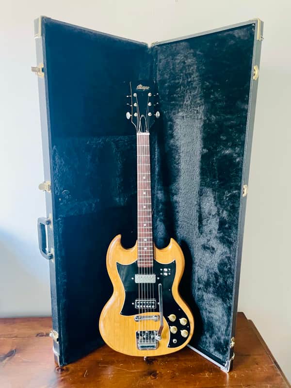 Maya SG - Made in Japan 1970s Natural finish | Reverb Deutschland