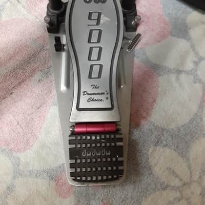 DW DWCP9000 9000 Series Single Bass Drum Pedal 2010s - Silver image 2
