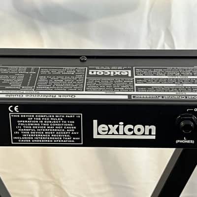 Lexicon MPX 100 Dual Channel Processor 1990s + PSU Bild 7