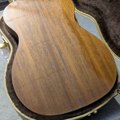 Boucher SG-41 GM Acoustic, w/case, setup review, shirt, strap choice & shipping image 7