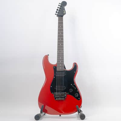 1985 Fender HH Contemporary Stratocaster Torino Red w/ System One 1 Locking Trem, TBX Tone Control, Padded Gigbag image 2