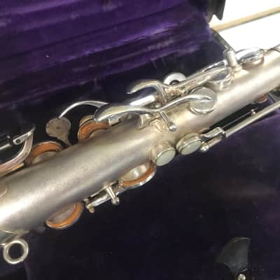 Buescher True-Tone Professional Alto Saxophone 1930 - Silver image 5