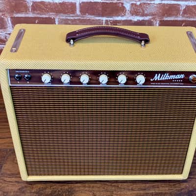 Milkman Sound Half Pint Tweed w/ Walnut Faceplate 5W w/ Attenuator Class A NEW (Authorized Dealer) image 3