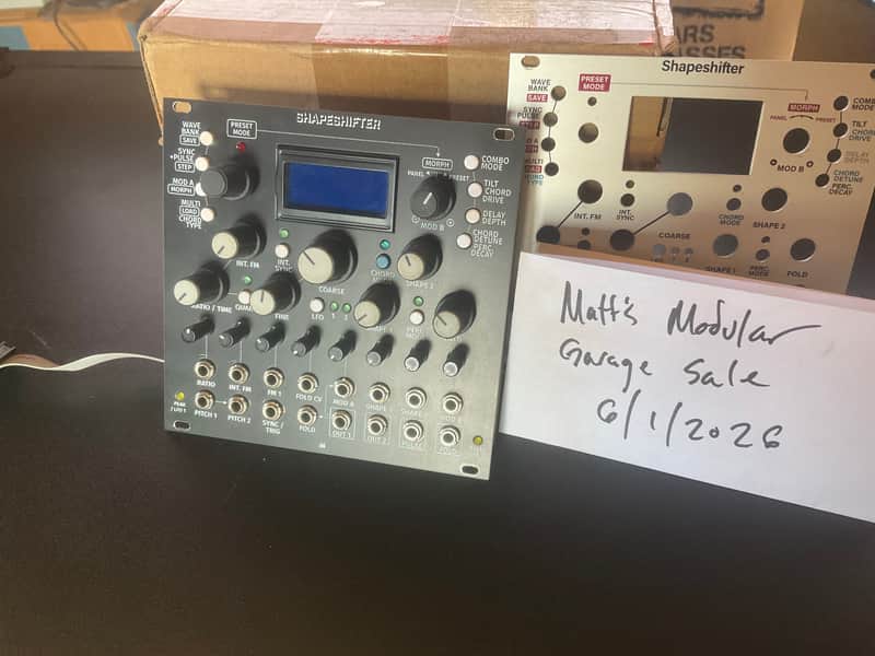 Intellijel Cylonix Shapeshifter Dual Wavetable VCO Eurorack Synth Module 2015 - Present image 1