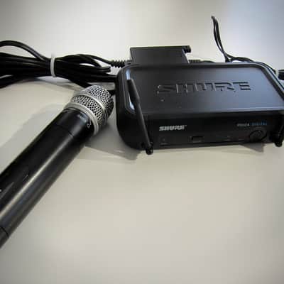 SHURE PGX2 SM58 Microphone & PGX4 DIGITAL Circa-2000s- Black & Silver image 13