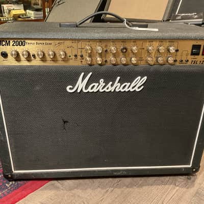 Marshall JCM 2000 TSL 122 Triple Super Lead 3-Channel 100-Watt 2x12" Guitar Combo 2000s - Black image 1