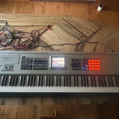 Roland Fantom-X8 Fully Weighted 88-Key Workstation Keyboard | Reverb