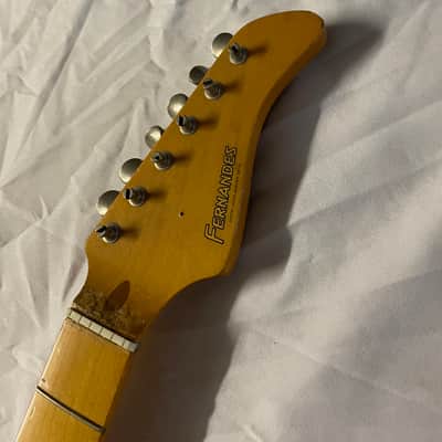 Fernandes LE-2 Electric Guitar Neck MIJ Japan 1990s Maple image 3
