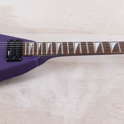 Jackson Randy Rhoads V RR Standard MIJ Neck Thru 1993 Blue Purple Japan w/ Bag image 2
