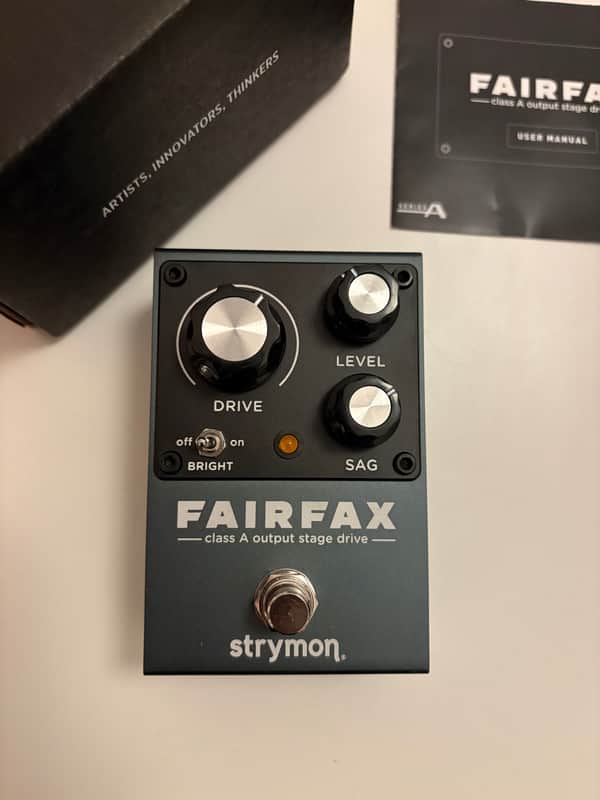 Strymon Fairfax Class A Output Stage Drive 2025 - Present - Grey image 1