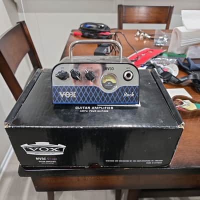 Vox MV50 Rock 50-Watt Guitar Amp Head 2017 - Present - Blue / Silver image 1